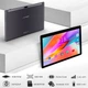 Планшет LNMBBS T12 10.1"IPS OctaCore Android 10 4/64Gb 4G LTE 5000 mAh Dark Grey - изображение 3