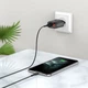 СЗУ Hoco C86A Balance 2.4A (2USB-A) + кабель USB to MicroUSB Черный - изображение 2