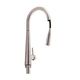 Смеситель для кухни Qtap Evicka с выдвижным изливом QTEVI91103UN Brushed Nickel PVD - изображение 3