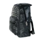 Рюкзак городской BackPack Заклепки Rivets Кожзам 30х23х12 см Чёрный (22470) - изображение 2