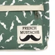 Рюкзак городской Can Vas Усы Mustache 42х29х12 см Бирюзовый Бежевый Чёрные полоски (22489) - изображение 9