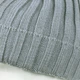Шапка бини с помпоном Beani'qe Fur Bob Weal One size Серый (22867) - изображение 5