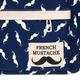 Рюкзак городской Can Vas Усы Mustache 42х29х12 см Синий Бежевый Синие полоски (22490) - изображение 9