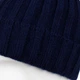 Шапка бини с помпоном Beani'qe Fur Bob Weal One size Тёмно-синий (22865) - изображение 4