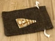 Статуэтка Крыса на венике Netsuke charm Гипс 6x4x1 см (00751) - изображение 1