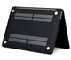 Чехол накладка Hardshell Case для Macbook Air 13,3" M1 (2018-2020) (A1932/A2179/A2337) Black - изображение 3