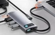 USB-хаб (концентратор) Baseus Metal Gleam Series 5-in-1 (Type-C to USB3.0*3, 4K HDMI, Type-C), CAHUB-CX0G - изображение 9