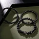 Комплект браслетов Elegance 16.5 см чёрный - изображение 3