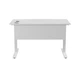 Стіл з регульованою висотою E-table UNIVERSAL 5023W - Білий / Білі ніжки - изображение 8