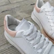 Кроссовки (криперы) женские Violeta White - PINK на прозрачной подошве 38р (24,5 см) - изображение 6