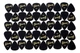 Набор медиаторов Gibson APRGG-74XH 1 2 GROSS BLACK STANDARD STYLE EXTRA HEAVY - изображение 2