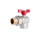 Кран кульовий "Американка" SD Plus кутовий 3/4" ВН SD222W20 - зображення 1