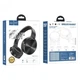 Беспроводные Bluetooth наушники Hoco DW01 BT5.0, TF, AUX Black - изображение 5