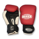 Боксерські рукавички BOXER 10 оz шкірвініл червоні - зображення 1