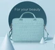 Сумка для MacBook 13''/14" WIWU COSMO Slime case Blue - зображення 2