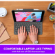 Чохол-клавіатура для планшета Logitech SLIM FOLIO for iPad 10.2 7th, 8th and 9th gen 2018/2019/2020 Graphite (920-009473) - зображення 2