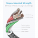 Кабель Anker Premium Double-Braided Nylon Cable with Lightning 1m (A8152) - зображення 3