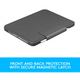 Чохол-клавіатура для планшета Logitech SLIM FOLIO PRO Keyboard Case for iPad Pro 12.9" Graphite (920-009703) - зображення 6