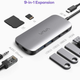 USB-хаб VAVA USB-C Hub 9-in-1 Adapter with HDMI 4K, PD Power Delivery (VA-UC006) - изображение 2