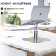 Підставка для ноутбука Ohuhu Laptop Stand Adjustable - зображення 6