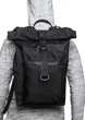 Рюкзак для города и поездок Lumus Rolltop Montana 25л черный, Mk.I (LRT-002) - изображение 1