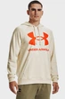 Чоловічий бежевий худий UA Rival Fleece Big Logo HD Under Armour XXL 1357093-279 - зображення 1