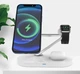Док-станция JYD 5в1 Magnetic Wireless Charger для iPhone 13/12 MagSafe, Apple Watch, AirPods Pro, AirPods 2/3 - изображение 9