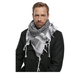 Шарф Арафатка, Brandit "Shemag Scarf" 110х110см. white-black - зображення 3