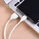 Кабель USB BOROFONE BX19 Benefit Lightning (1.3A) (1M) Білий - зображення 2