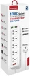 Мережевий фільтр 16-в-1 Promate PowerMatrix-5M 10 розеток, 1xUSB-C PD, 1xUSB-A QC 3.0, 4xUSB-A 5 м White (powermatrix-5m.eu) - зображення 7