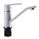 Смеситель для раковины Globus Lux Laguna GLA-0203MQ-7-WHITE - изображение 2