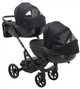 Коляска 2 в 1 для двойни Bair Next DUO Soft 02 чёрный - изображение 5