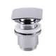 Донный клапан Globus Lux HG-043B для умывальника, белый (Click-clack) - изображение 3