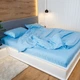 Пододеяльник NaviHome 180х200 сатин голубой - изображение 1