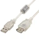 Кабель Cablexpert (CCF-USB2-AMAF-TR-0.75M) USB2.0 A - USB A, 0.75м, ферритовый фильтр - изображение 1