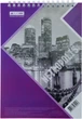Набор блокнотов 10 шт Buromax Metropolis A4 в клетку 48 листов Фиолетовый (BM.24445101-07) - изображение 2