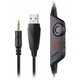 Навушники REAL-EL GDX-7650 Black-Red - зображення 9