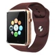 Розумний смарт годинник Smart Watch A1 Sim card, голосовbй вbrkbr, коричневі - зображення 4