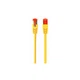 Патч-корд 0.5м S/FTP Cat 6A CU LSZH yellow Cablexpert (PP6A-LSZHCU-Y-0.5M) - зображення 1