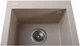Кухонная мойка гранит GLOBUS LUX Lama 410x500 песочный - изображение 4