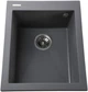 Кухонная мойка гранит GLOBUS LUX Lama 410x500 серый металлик - изображение 1