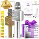 Мікрофон караоке Magic Karaoke YS-97 Срібний безпровідний 5в1 Функція Bluetooth Колонки Rec Фонограма Зміна голосу Дует Бас та Шумопоглинання 7 год роботи Пасивна мембрана Динаміки 2х7 Вт з Курсом по вокалу Новий з дефектом б/в - зображення 14