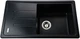 Кухонная мойка гранит GLOBUS LUX Lugano 780х435 черный - изображение 1