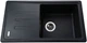 Кухонная мойка гранит GLOBUS LUX Lugano 780х435 черный металлик - изображение 1