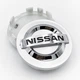 Колпачки (заглушки) в литые диски NISSAN (Ниссан) 60 мм Cеребристые CountryMan - изображение 1