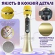 Мікрофон караоке Magic Karaoke L-899 Золотий Портативний 2в1 вбудована Bluetooth колонка 30Вт Функція запису та Фонограма Режим Дует Гучний бас Шумопридушення з чохлом - зображення 11