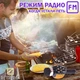 Микрофон Караоке Беспроводной Wster WS-2911 Черно-оранжевый 2в1 Bluetooth колонка с FM селфи МРЗ модулятором голоса эхо - изображение 5