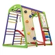 Спортивный комплекс детский Baby Sport SB ЮнгаPlus 4 130х124х132 см дерево Разноцветный (ЮнгаPlus 4) - изображение 1