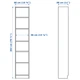 Стеллаж IKEA BILLY 502.638.38 - зображення 4