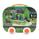 Игровой набор паркинг Bambi XZ-676 машинка+динозавр, в чемодане - изображение 2